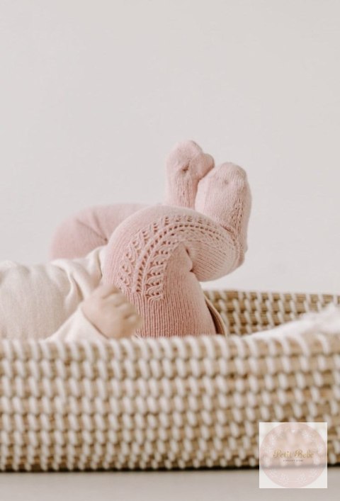 RAJSTOPY OPENWORK WARM OLD ROSE CONDOR #544