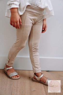 LEGGINSY SUEDE BEIGE