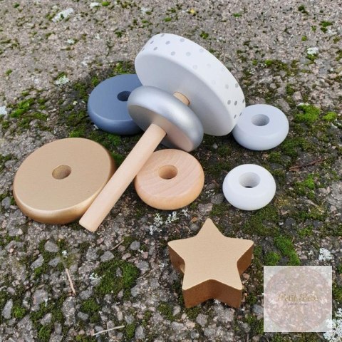 Drewniana wieża piramida srebrna, Jabadabado