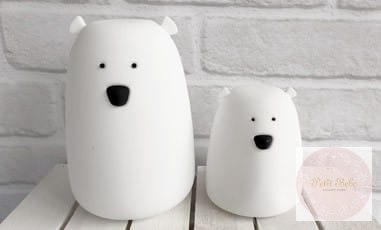 Lampka miś mały - biały