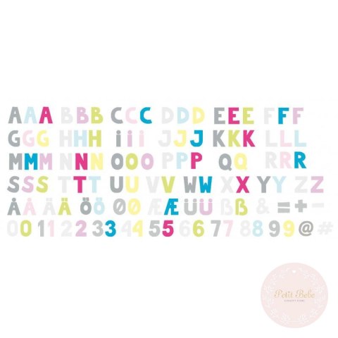 Magnetyczny alfabet -układanka Jabadabado