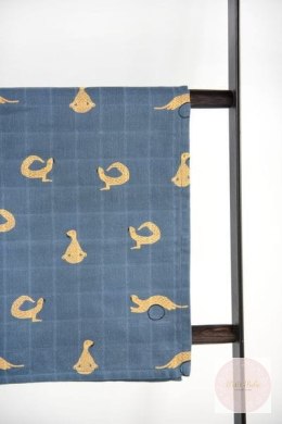 2szt. Muślinowe pieluszki Whippy weasel 110x110cm