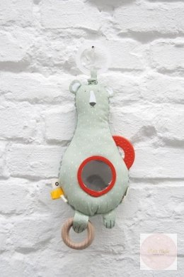 Mr.Polar Bear zawieszka z lusterkiem