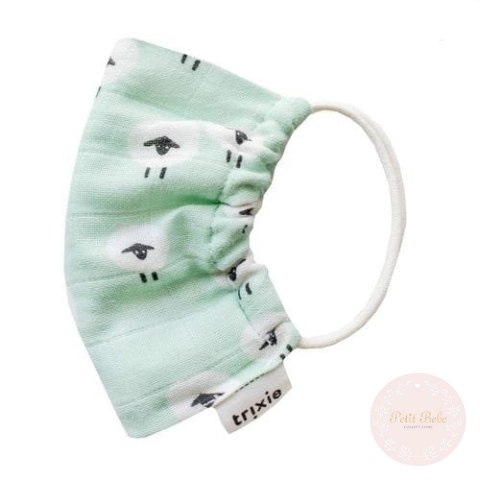 Sheep muślinowa maseczka dla dziecka