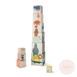 Stacking blocks animals