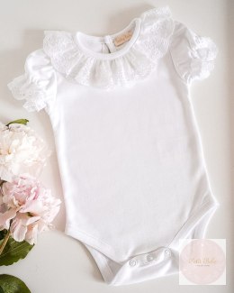 BODY BIANCO LACE COLLAR BABY LAI KRÓTKI RĘKAWEK