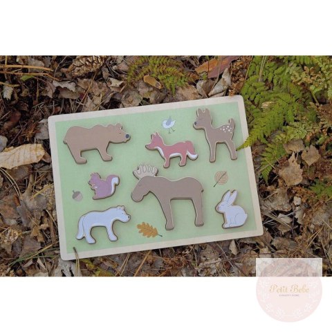 Drewniane Puzzle Las Jabadabado