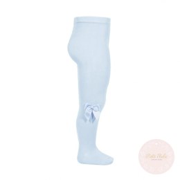 RAJSTOPY BASIC Z KOKARDĄ BABY BLUE BŁĘKIT CONDOR #410