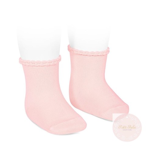 SKARPETKI Z AZUROWYM SCIAGACZEM PINK CONDOR #500