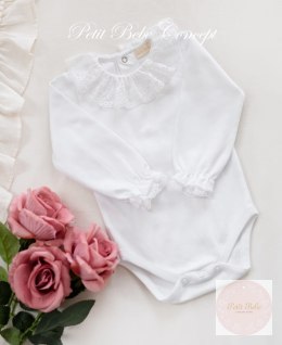 BODY BIANCO LACE COLLAR BABY LAI DŁUGI RĘKAWEK