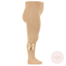 RAJSTOPY BASIC Z KOKARDĄ NOUGAT #316