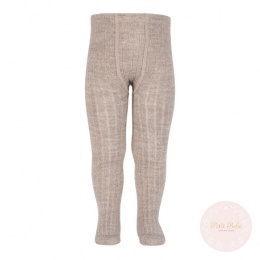 RAJSTOPY Z WEŁNHY MERINO NOUGAT #901