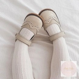 RAJSTOPY PRĄŻKOWANE BASIC NATA-CREAM ŚMIETANKOWY CONDOR #202