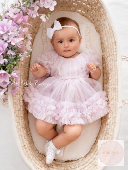 SUKIENKA TIULOWA LAWENDOWA LITTLE DOLLY FRILLY DRESS LAVENDER